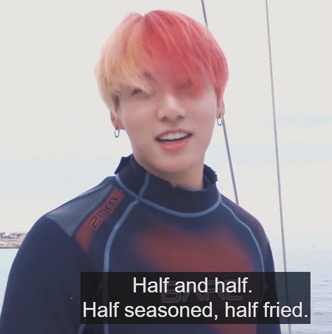 Ia When He Said Fuck It Dyed His Hair Half Red And Called It Half Seasoned Half Fried This Is The Most Jungkook Thing Ever T Co Lqaz8kgisc Ia When He Said Fuck It Dyed His Hair Half Red And Called It Half Seasoned Half Fried This Is The Most Jungkook Thing Ever T Co Lqaz8kgisc