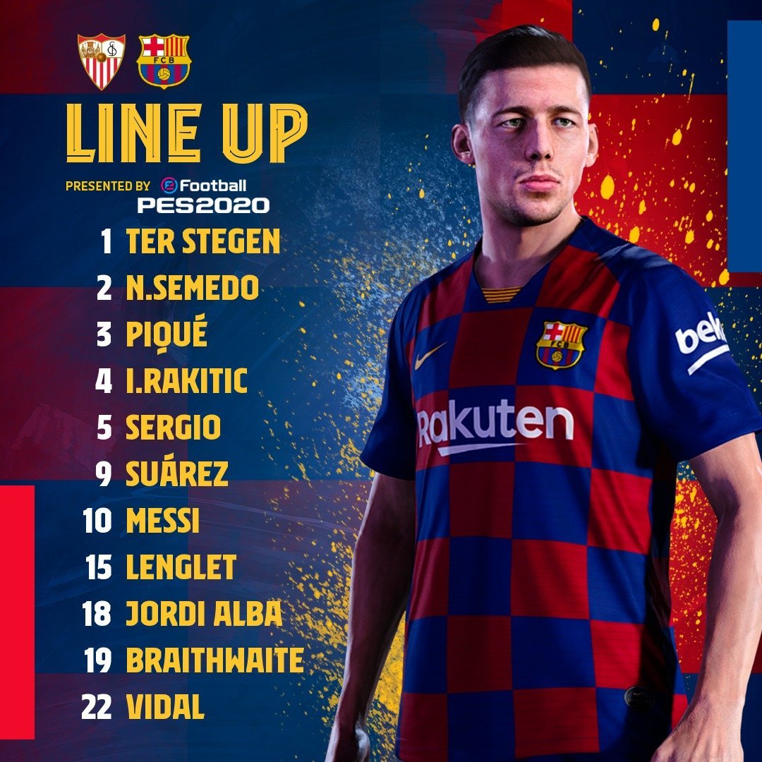BarcelonistaFRA's tweet photo. Vidal-Rakitic ? #SevillaBarça #PLSTime 🤣🤣🤣

Sinon la tête de Lenglet, mon dieu ! https://t.co/DmiCIxzp7B