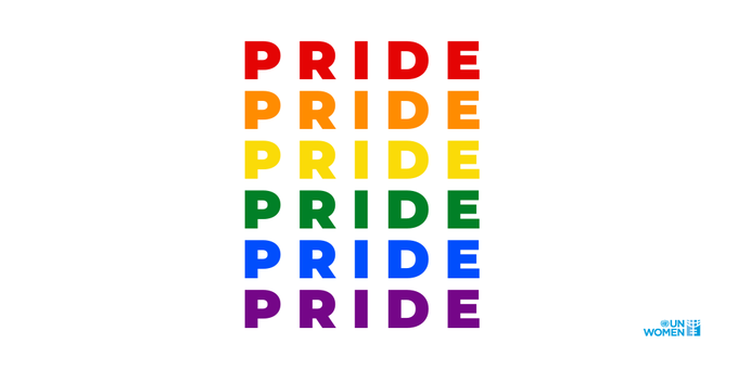 UN's tweet photo. Human rights are for everyone, everywhere - no matter who you are or whom you love. ❤️🧡💛💚💙💜

This #PrideMonth, and always, say:

❌ No to violence
❌ No to discrimination
❌ No to injustice
❌ No to hate

via @UN_Women https://t.co/oJns7MR4GH