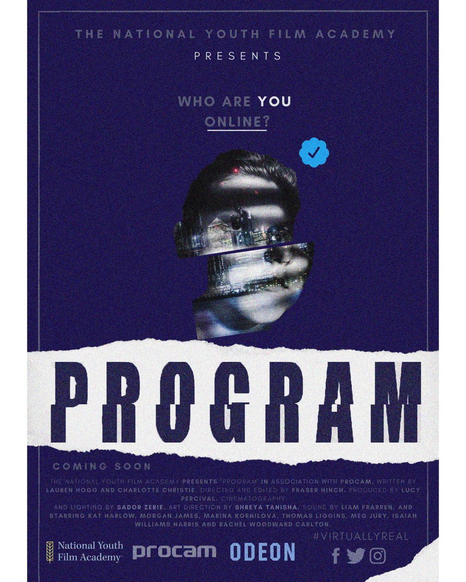 programfilm2020's tweet image. Interesting the Offical Poster for #PROGRAM2020 🥶😱

Jean, a young girl with insomnia and online addiction raises to fame on social media but her new found success is too much to handle as she spirals into a deep depression. Will she get out??? 🤯😢

Poster by Sador and Shreya.