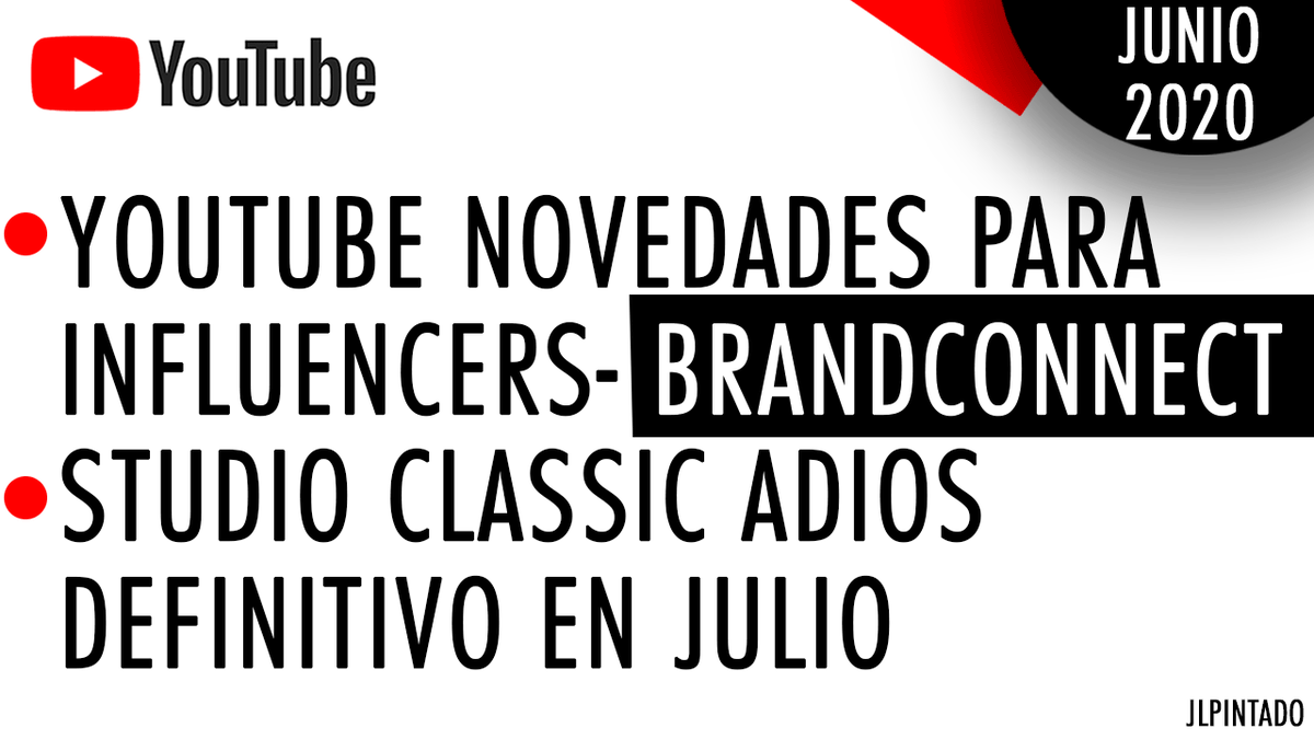 AlertaCreadores's tweet image. #Youtube renueva completamente su plataforma para influencer  #Famebit a #BrandConnect con varias novedades para las marcas, y ahora si adiós al estudio classic en julio, todo esto en el siguiente vídeo ➡️ youtu.be/8eZbBsJ3uNg
#monetizar #influencer  #tutoriales
