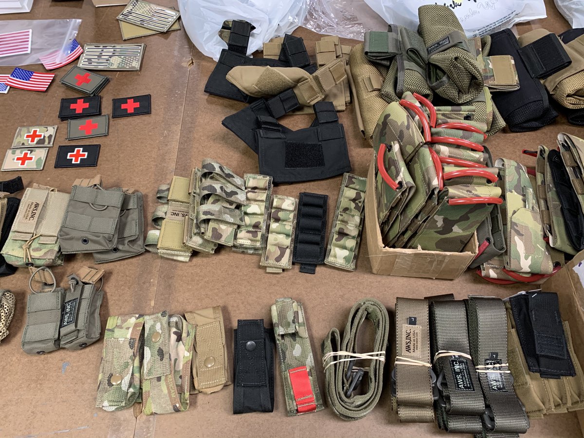 AWSGEAR's tweet photo. Nice spread of gear at the store. https://t.co/y6zZFp2NCU