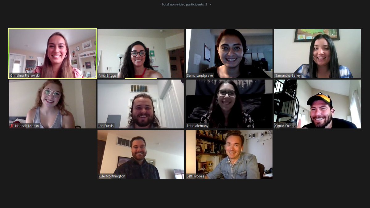 Not even a global pandemic can slow down this crew. Congrats to our CSD first year students on capping off their third rotations with a great session of rotation talks. I'm excited to see what they do next!