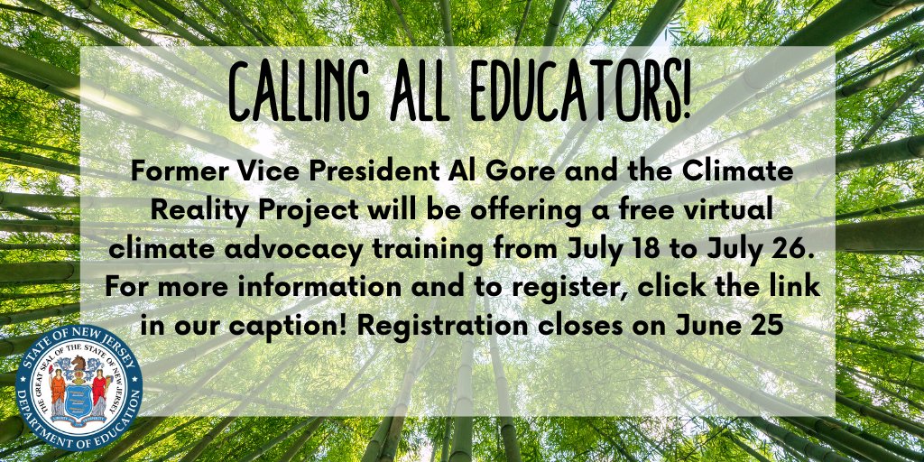 New Jersey Department of Education tweet media