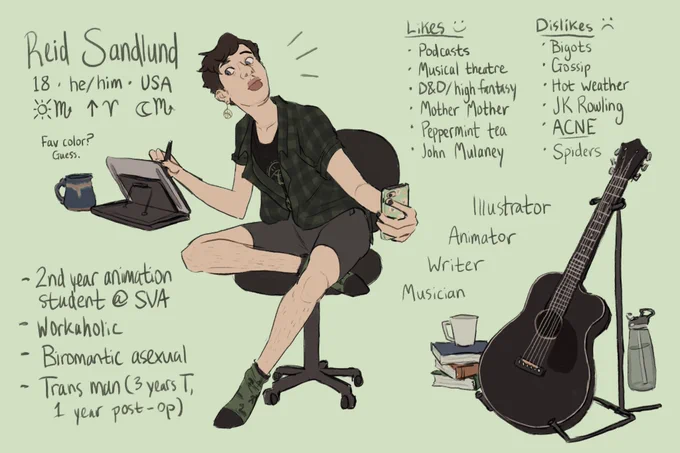 Heyyo, I saw that #MeetTheArtist is going around again so I thought I'd make a new one! A lil bit about me lol 