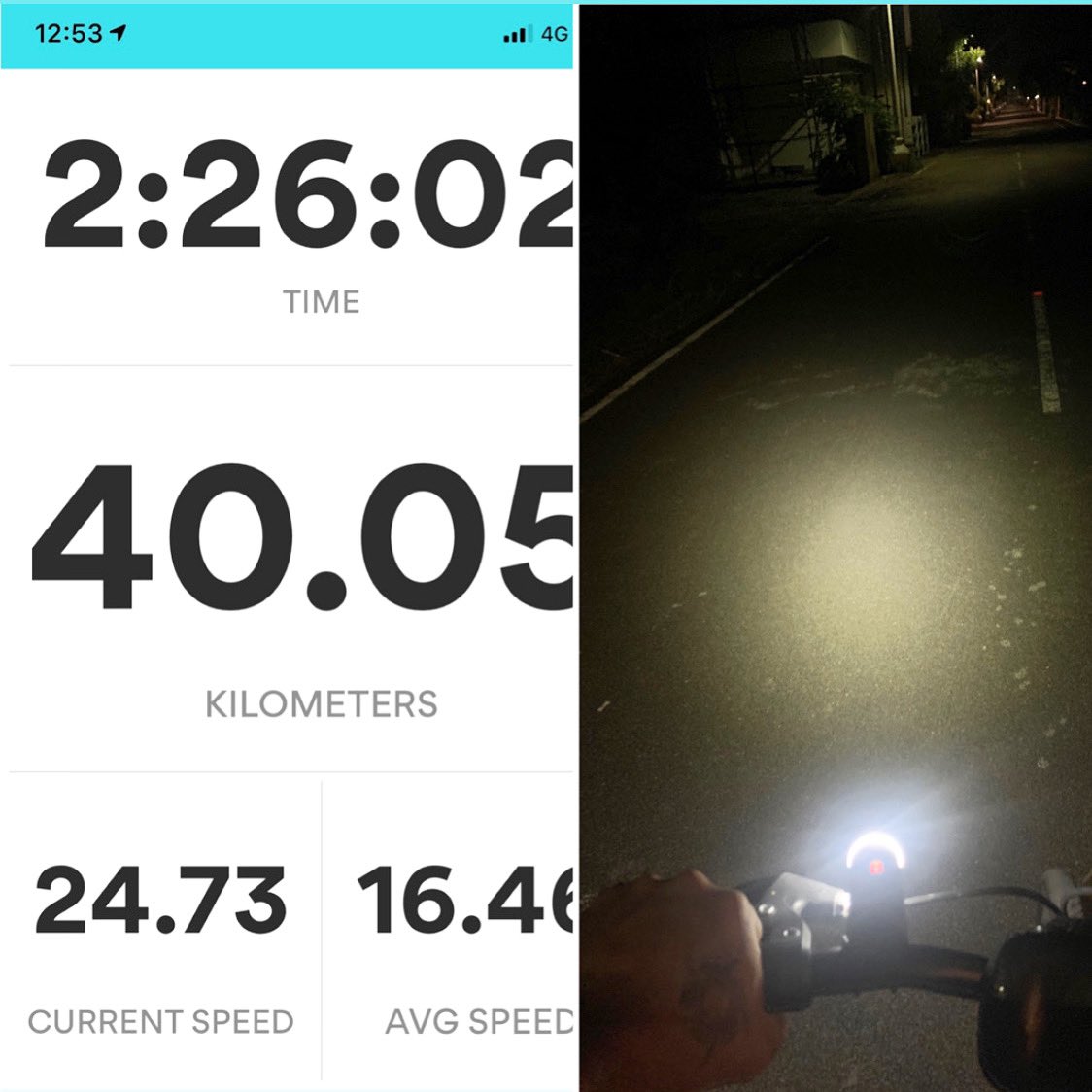 arunvijayno1's tweet photo. #40kms #cardio #cycling 🚴#nightworkout 💪🏼 (inside our gated community & not in public roads) Be responsible.. stay fit... stay safe!! #lockdownworkout https://t.co/moQLcl3wDI