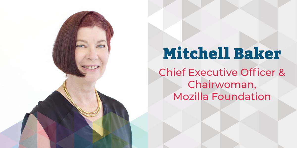 Join us at #DrupalConGlobal to hear from Mitchell Baker, CEO &amp; Chairwoman, <a href="/mozilla/">Mozilla</a> as she gives a Plenary Session talk on July 16th! Tickets are on sale now. #OpenSource #WomenInTech ow.ly/GgHn50AcR0I