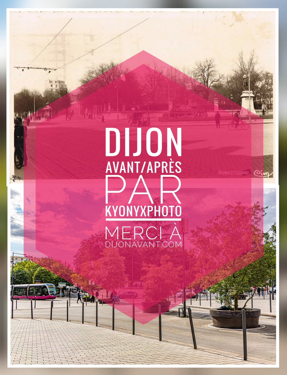 KyonyxPhoto's tweet photo. Projet "Dijon Avant/Après" - Épisode 6

Changement de décor, plus vert, et un tramway déjà présent.

https://t.co/zmD21V0g0P

#dijonavantapres #dijonavant #dijon #justdijon #tramway #placedarcy #lacotedorjadore #welovebourgogne #mybourgogne #bourgognefranchecomte #sortezchezvous https://t.co/9QOF4InFhl