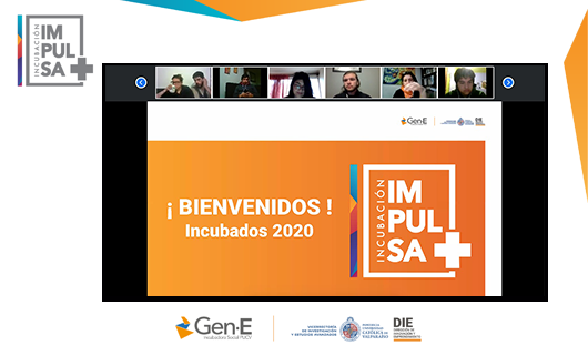 IncubSocialPUCV's tweet photo. Felicitamos y le damos la bienvenida a los nuevos 17 emprendedores y emprendedoras que han decidido ser parte de nuestra Incubadora.

7 nuevos proyectos serán incubados por Gen-E en su convocatoria IMPULSA+ 2020.

#emprendimiento #Incubadorasocial #Incubados #Impulsa #DIE #PUCV https://t.co/ZmMlqKVDJ7