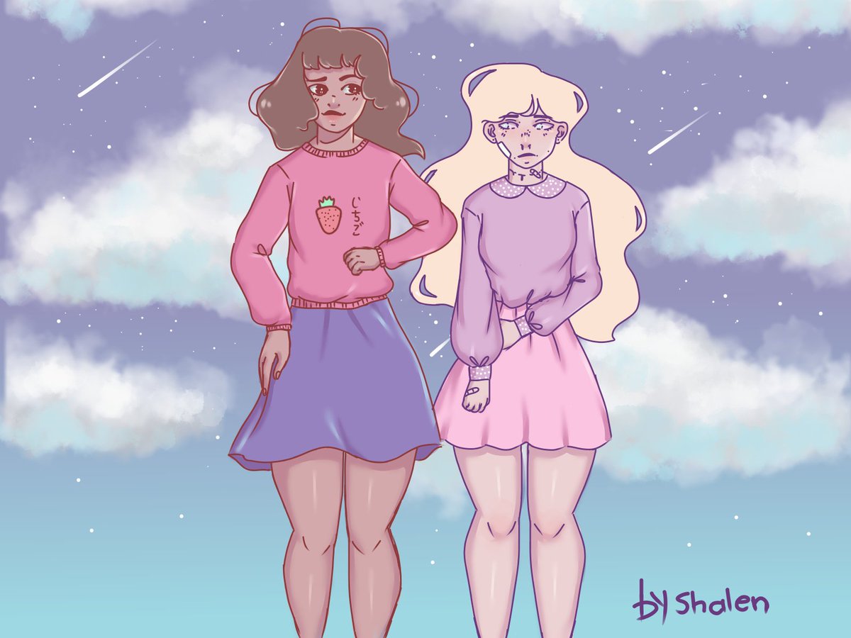 _hokuro_78's tweet photo. Ichigo y Hokuro.
.
.
.
.
.
#art #digitalart #oc #originalcharacter #originalcharacters #originaldrawings #twooc #dibujo #dibujos #pastelcolors #Pink #MediBangPaint #byshalen https://t.co/v8pEazrfIR