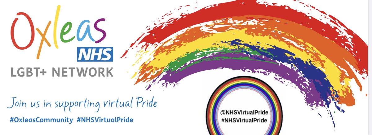 Don’t worry if you haven’t managed to get a ticket to join the official Oxleas Attendee Group linking in with the the national Virtual NHS Pride event on 26 June. 

You can still show your support and join in the Pride celebrations by following <a href="/VirtualNHSPride/">Pride in Health</a>.
<a href="/OxleasNHS/">Oxleas NHS</a> <a href="/v1shk/">V</a>