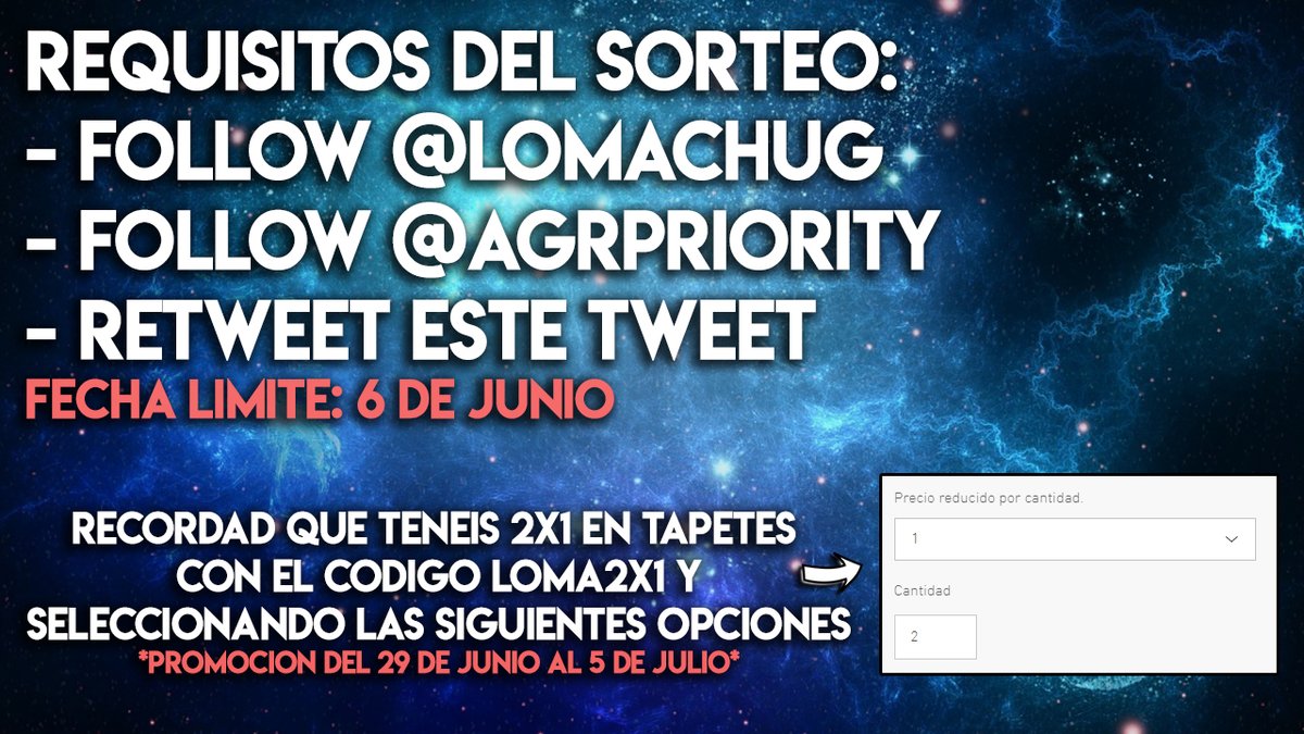 L0MATCG's tweet photo. Ya tenéis un nuevo sorteo de tapete por parte de @agrpriority una vez mas, así como una oferta limitada de 2x1 en tapetes por tiempo limitado, espero que os guste y buena suerte a todos ^^ https://t.co/hJNgEdrxK1