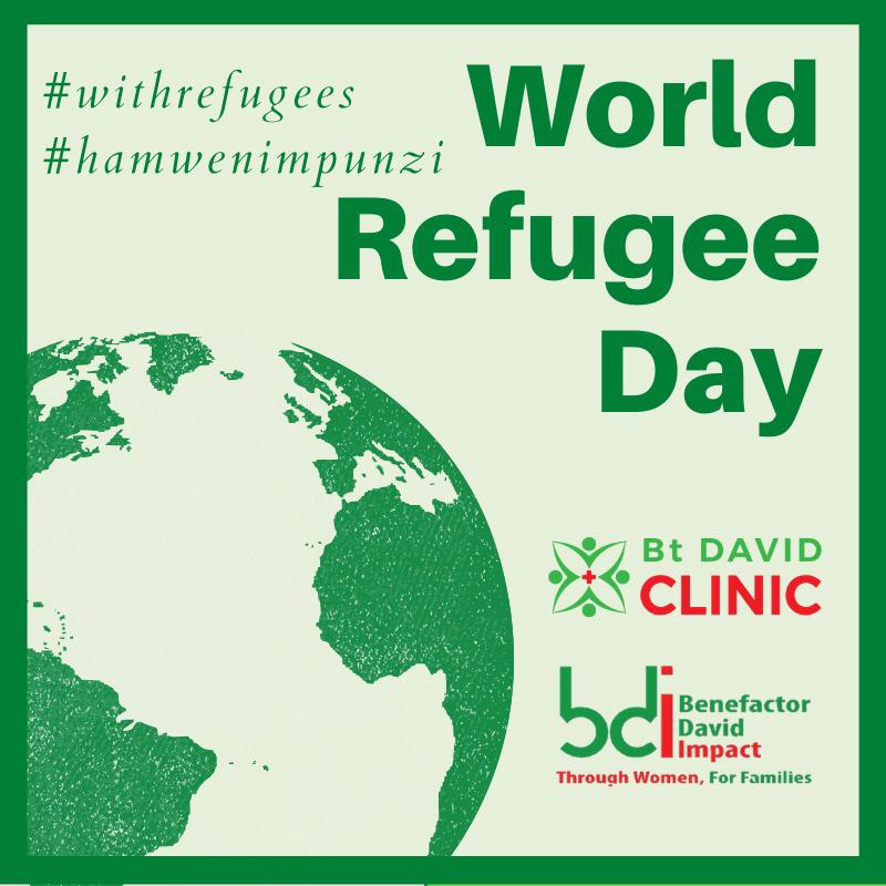 btdavidclinic's tweet photo. We stand #WithRefugees around the world in general and in Rwanda particularly. 
You matter! https://t.co/mx6hGirXVC