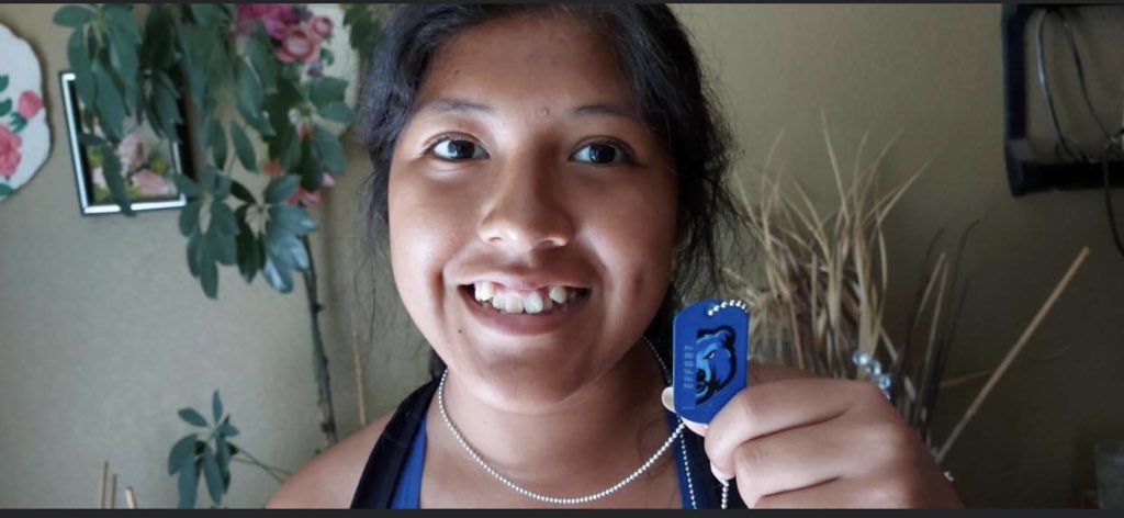 Congrats to Hannah Ramirez who earned the Effort tag this week!🐻 She hasn’t missed a single day of Summer Pride and still comes to skills! Keep up the hard work!👏🏻