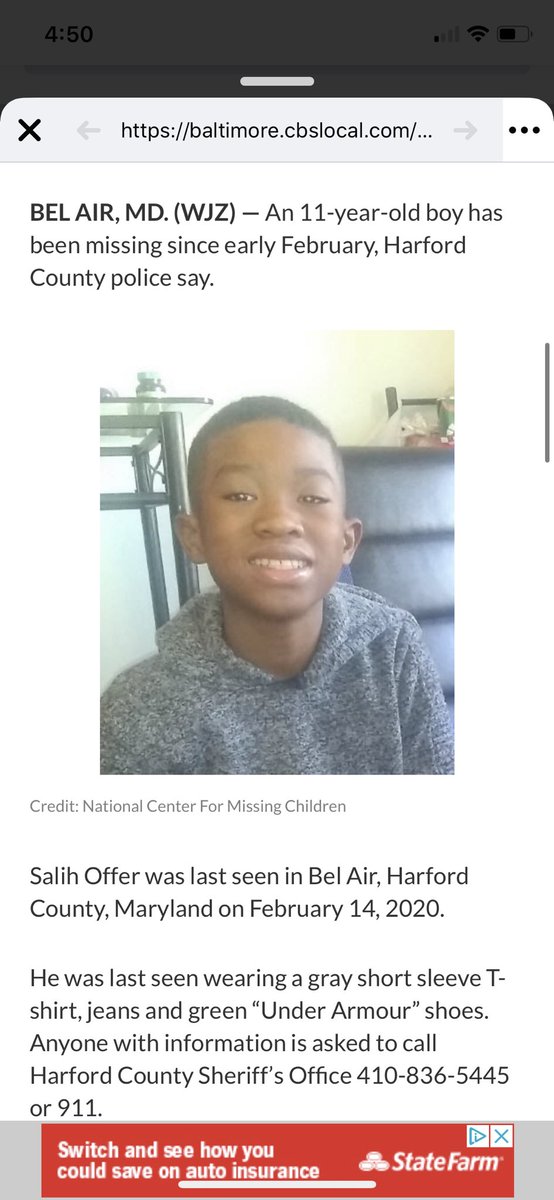 cheesereview's tweet photo. Hi locals this little boy has been missing from bel air since February 14 which is a long ass time ago so can you please rt and if you see him call the number on the pic or 911 https://t.co/ztING5Tkts