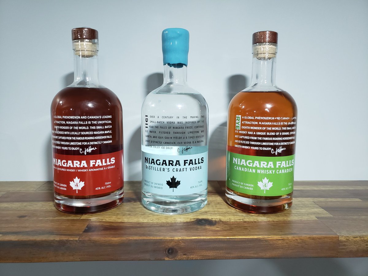This weekend get Dad something for his bar shelf instead of his tie rack. We have lots of greats options!  Order yours today niagarafallscraftdistillers.com #Niagara #Fathersday #distillery #local