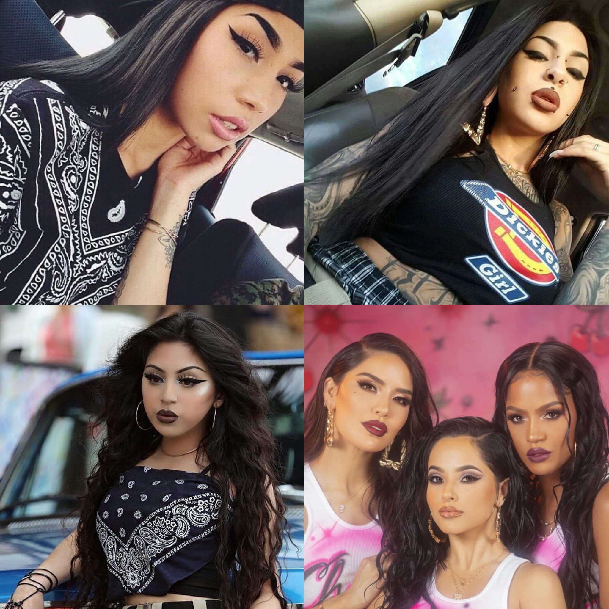 𝕮𝖍𝖗𝖎𝖘 💎 on X: "@daenaryshive She's Latina. Her father is from  Ecuador, it's Chola style. Which she embraced before and after Stripped  era. You're so dense and ignorant making a mockery of