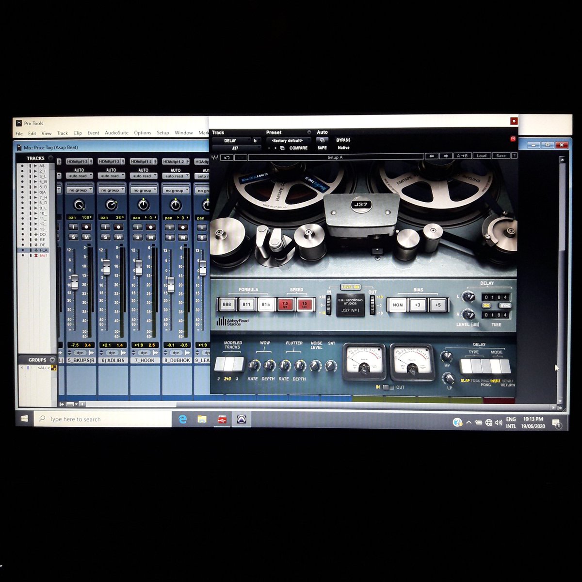 PSYCHOKILLERKMS's tweet image. Mixing Session @FrmpStudioz
Artist: Price Tagg (Ride Or Die)
#Protools12 #WavesPlugins #J37
#StudioLife #HipHop #NewMusic #Caribbean #246