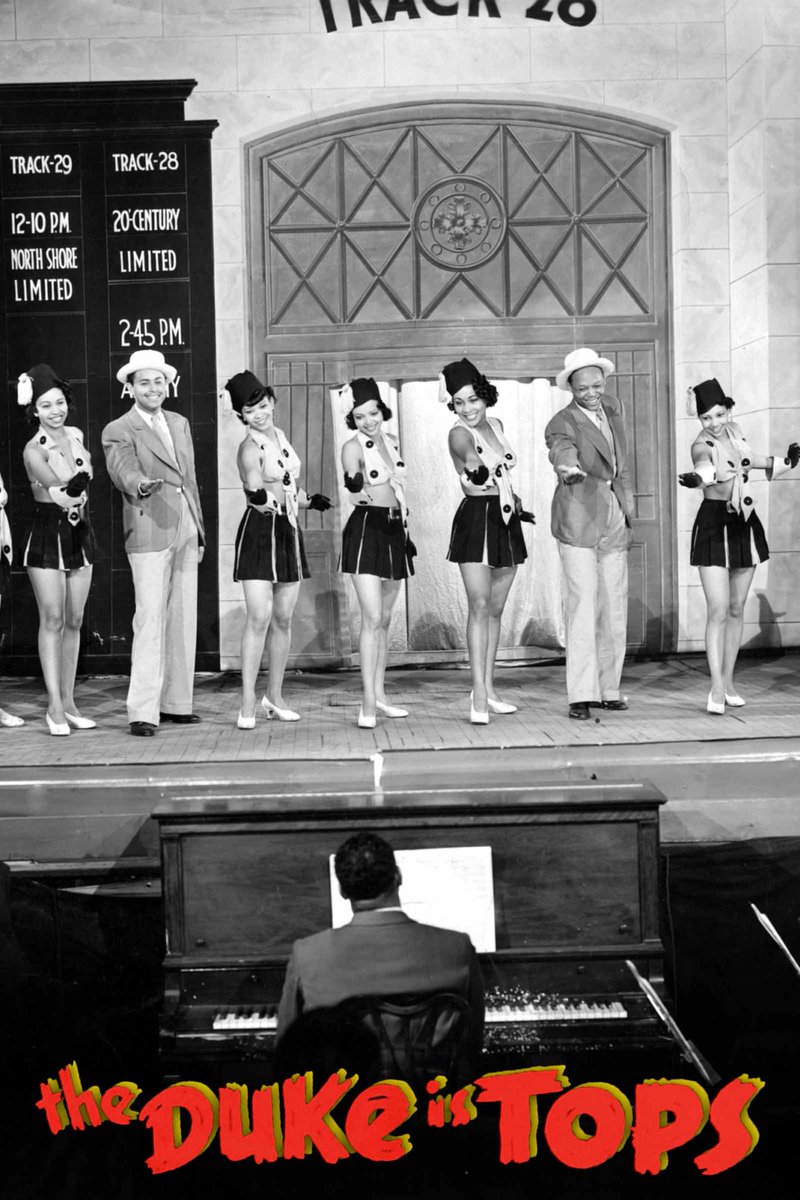 For a further  #RalphCooper lesson... Cooper choreographed Shirley Temple's POOR LITTLE RICH GIRL ('36), wrote DARK MANHATTAN + GANGSTERS ON THE LOOSE both '37, GANG SMASHERS + THE DUKE IS TOPS both '38 & his Amateur Night in Harlem radio shows were broadcast live from the Apollo.