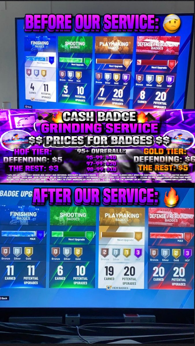CashNationYT's tweet photo. *NEW!* NBA 2K20 DEMIGOD BADGE GLITCH! *100K+ MYPOINTS PER GAME!* *99 OVR MAX BADGES* (PS4/XBOX/PC)VC https://t.co/1uoxNyflhl #NBA2K21 #NBA2K21News #NBA2K20 #NBA2K #Nba2K20Community #NBA https://t.co/JBzuYENfTe