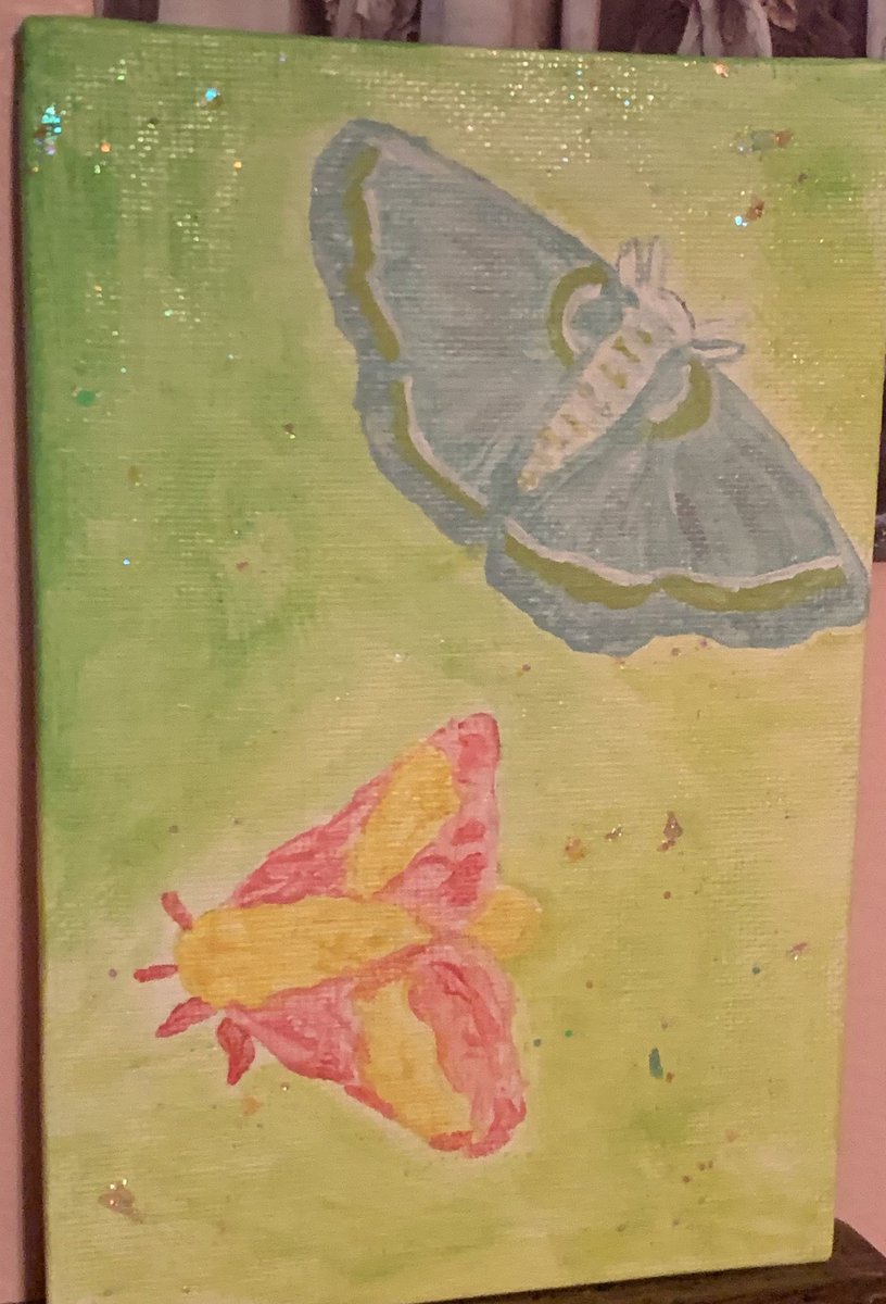 mythoughtsrhere's tweet photo. So I started painting two months ago 💖 https://t.co/AH3ZDmd5fw