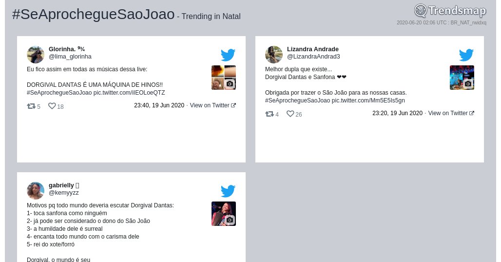 TrendsNatal's tweet photo. #seaprocheguesaojoao é tendência em #Natal

https://t.co/bhgfek8upC https://t.co/30TUViy5Qs