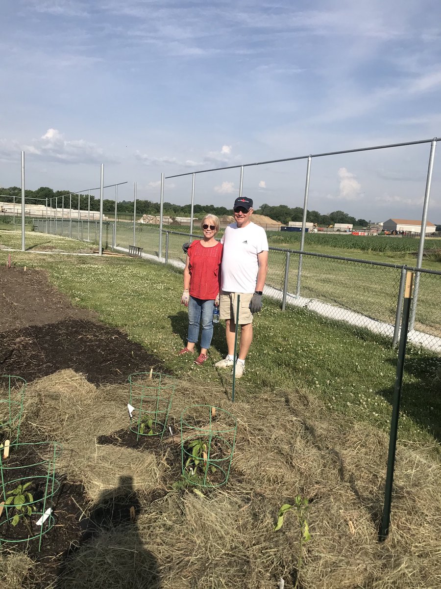 SCSOCoordLDean's tweet photo. Garden update! Larry and Renae Mai were able to get a lot of work in between the rain! ⁦@SarpySheriff⁩ https://t.co/wHqt1TRAuF