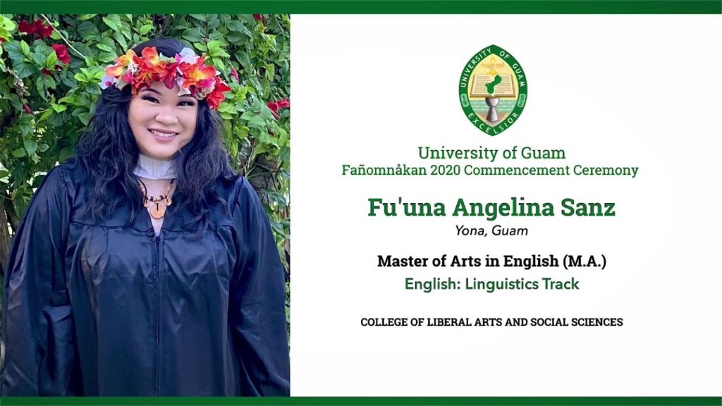 the_sanzer's tweet photo. From Fanuchånan to Finakpo 👩🏻‍🎓
Navigating academia as an indigenous person is truly self-reflexive. Started the program to learn more of my language &amp; finished realizing my people already have all the knowledge I need

Ni klas, ni un lepblo, ni hafafa fuera di I tiningo’ taotao-hu https://t.co/4FGYtEZRku