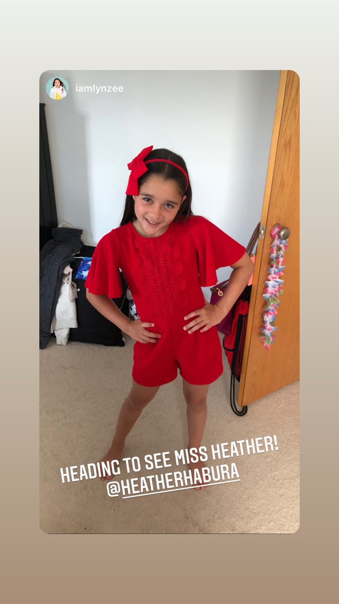 heatherhabura's tweet photo. Welcome back #HHSGirl Lynzee. You are a star girl. Great job during rehearsal. I’m so excited for you to go to Nationals this summer. #AmazingDancer #Model #BeautyQueen #Actress #SheDoesItAll https://t.co/vXjI4NZjAK