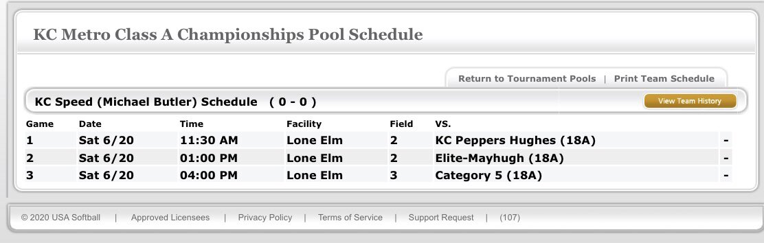 kc_speed's tweet photo. Here is our pool schedule for KC Metros this weekend at Lone Elm in Olathe. https://t.co/Ubiq2Nuo4G