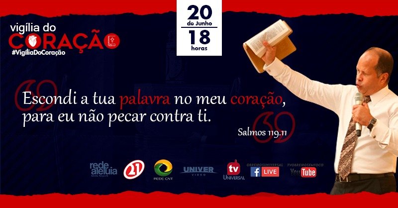 Fabiano_NT's tweet photo. #VigiliaDoCoracao 
@ObreirosIURD 
#BlocoSantos https://t.co/xDaCA2sJ3t