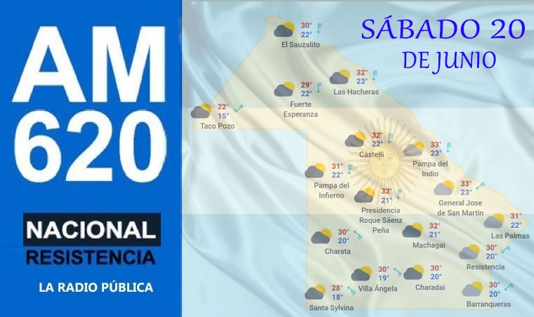 #radionacionalresistencia 
#pronosticochaco