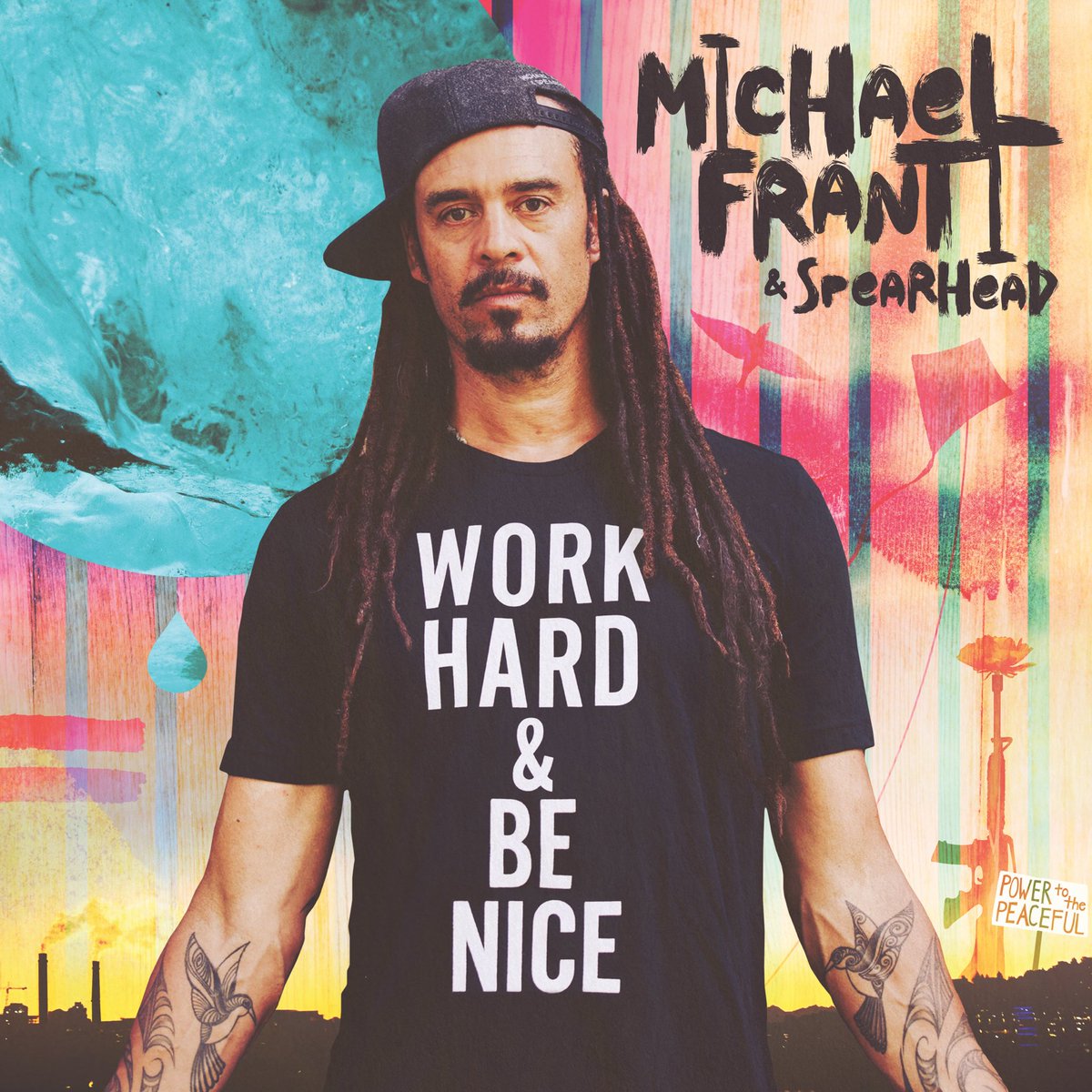 Congrats on your album release <a href="/michaelfranti/">Michael Franti</a>. No Shoes Nation, check out Work Hard and Be Nice here orcd.co/work-hard-and-…