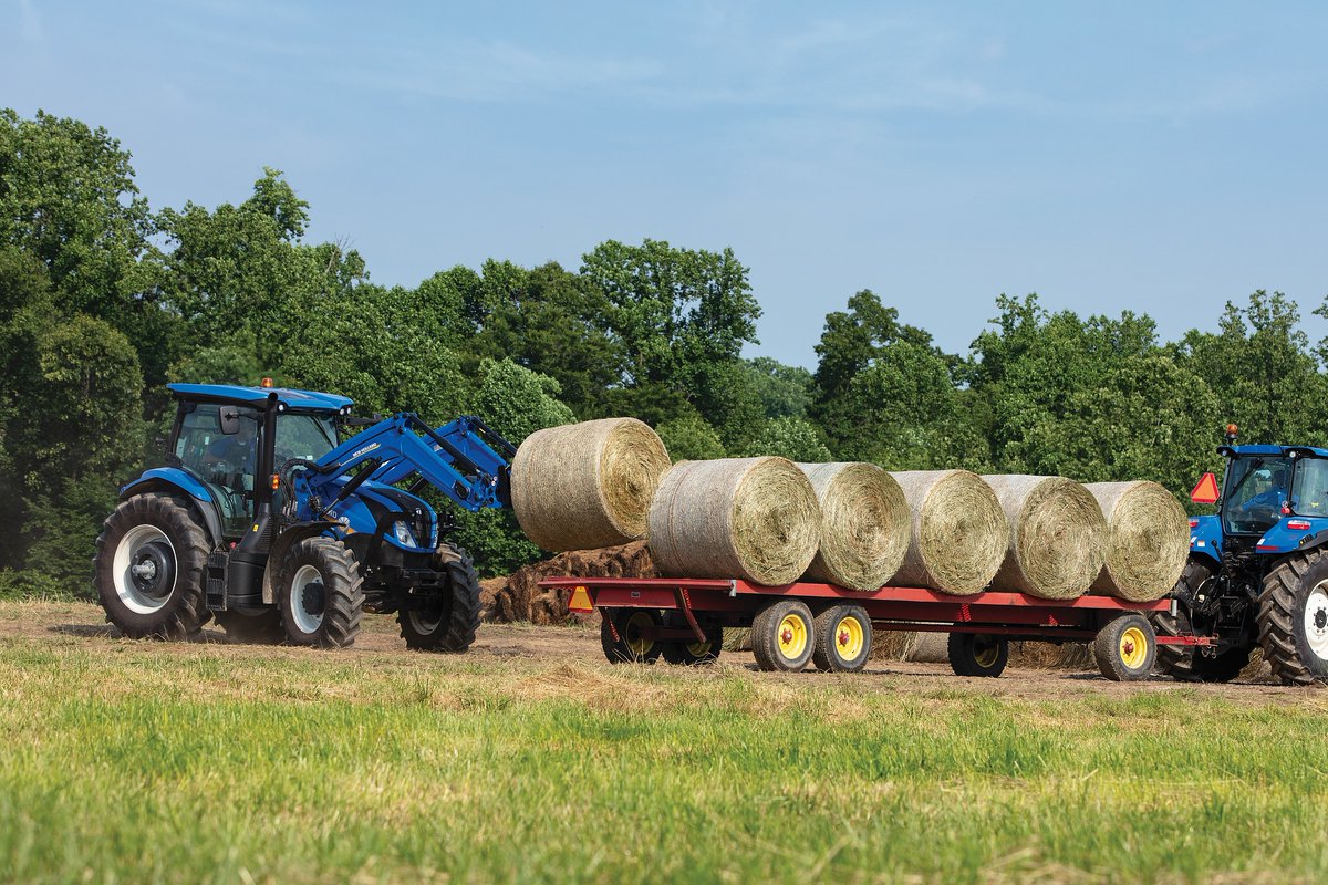 triagimp's tweet image. Tomorrow is the longest day of the year. A New Holland T6 tractor can help you make the very most of every hour of daylight. bit.ly/2N7lZUx