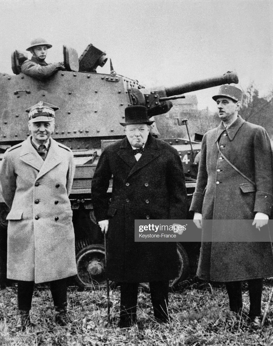 Meanwhile in London, newly evacuated Polish Prime Minister, Minister of Military Affairs & CinC, General Wladyslaw Sikorski was meeting British Prime Minister Winston Churchill, promising that Polish forces would fight alongside British until final victory.