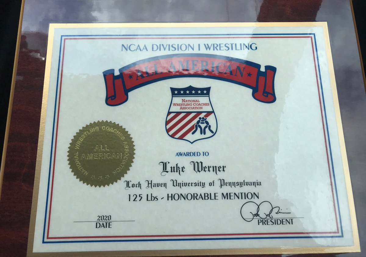 jodykaram's tweet photo. When @LockHavenWrstl coach @scottymoorelhu sends me this and thanks me for sending him quality athletes that are prepared for Div I wrestling! LHU Wrestling is top-notch! #QualityProgram @_Lukeywerner @maloneymatt_ congrats Lukey! https://t.co/DYRVbJK2zF