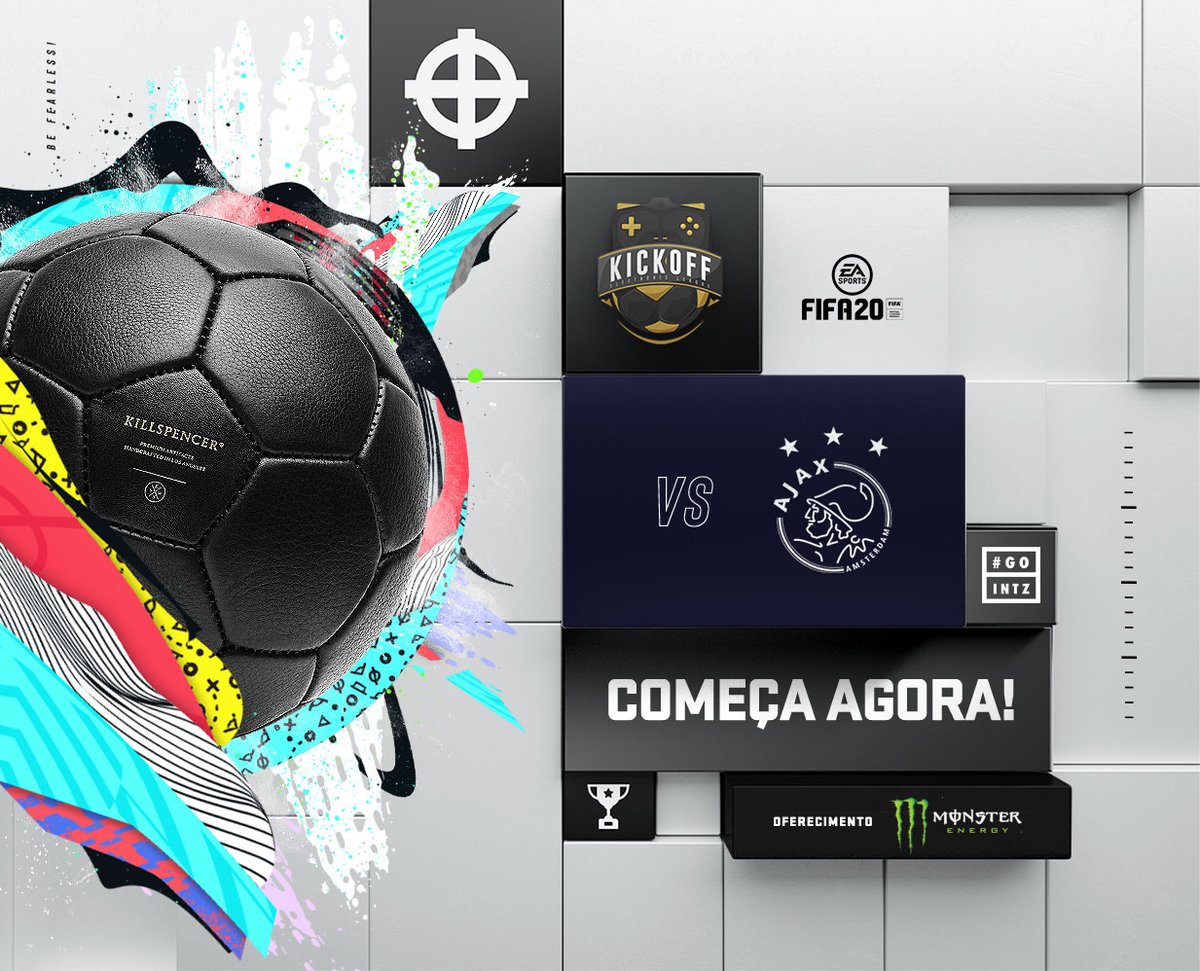 INTZ's tweet photo. [FIFA] APENAS GOLAÇO NA KOEL ⚽

Nosso adversário de hoje é o @AFCAjax_eSports pela @koel_oficial de FIFA! 🚀

📺 Acompanhe agora mesmo em: https://t.co/YL3GuITFUn

Contamos com a presença de todos os Intrépidos. ❤

#MonsterEnergyBR #GoINTZ #INTZFIFA https://t.co/Aenwj61l65