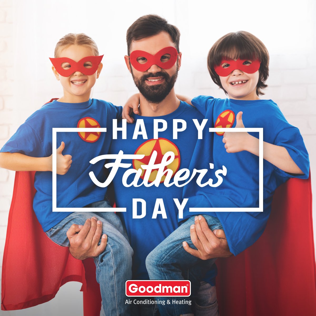Goodman_Mfg's tweet photo. To all the dad's keeping it COOL out there, we hope you have a super day! Have a Happy Father's Day! https://t.co/z4PzybEj8C