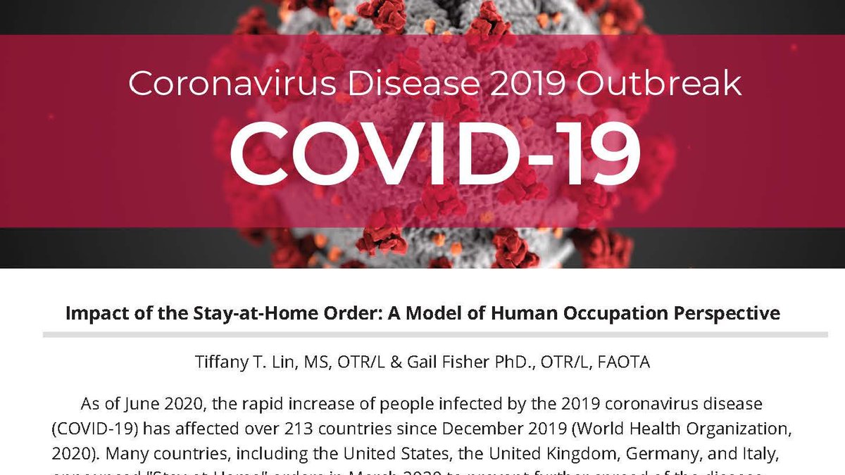 Kielhofner's Model of Human Occupation tweet media