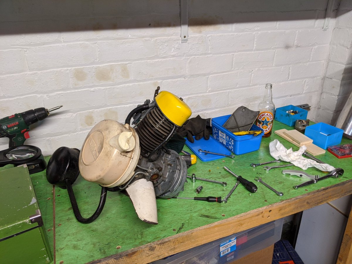 Velosolex 5000 refurbishment has commenced...