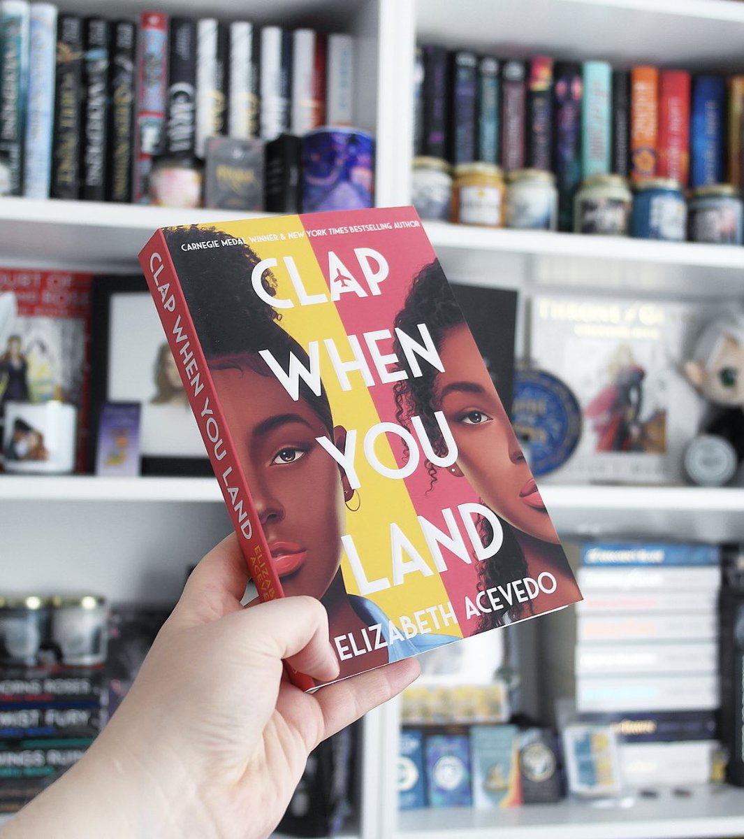 31. Clap When You Land by Elizabeth Acevedo • Very poignant and powerful • Discussions of racism and privilege• A story about family and forgiveness • Told in verse through captivating writing • CW: grief, death, sexual harassment • 5/5 stars