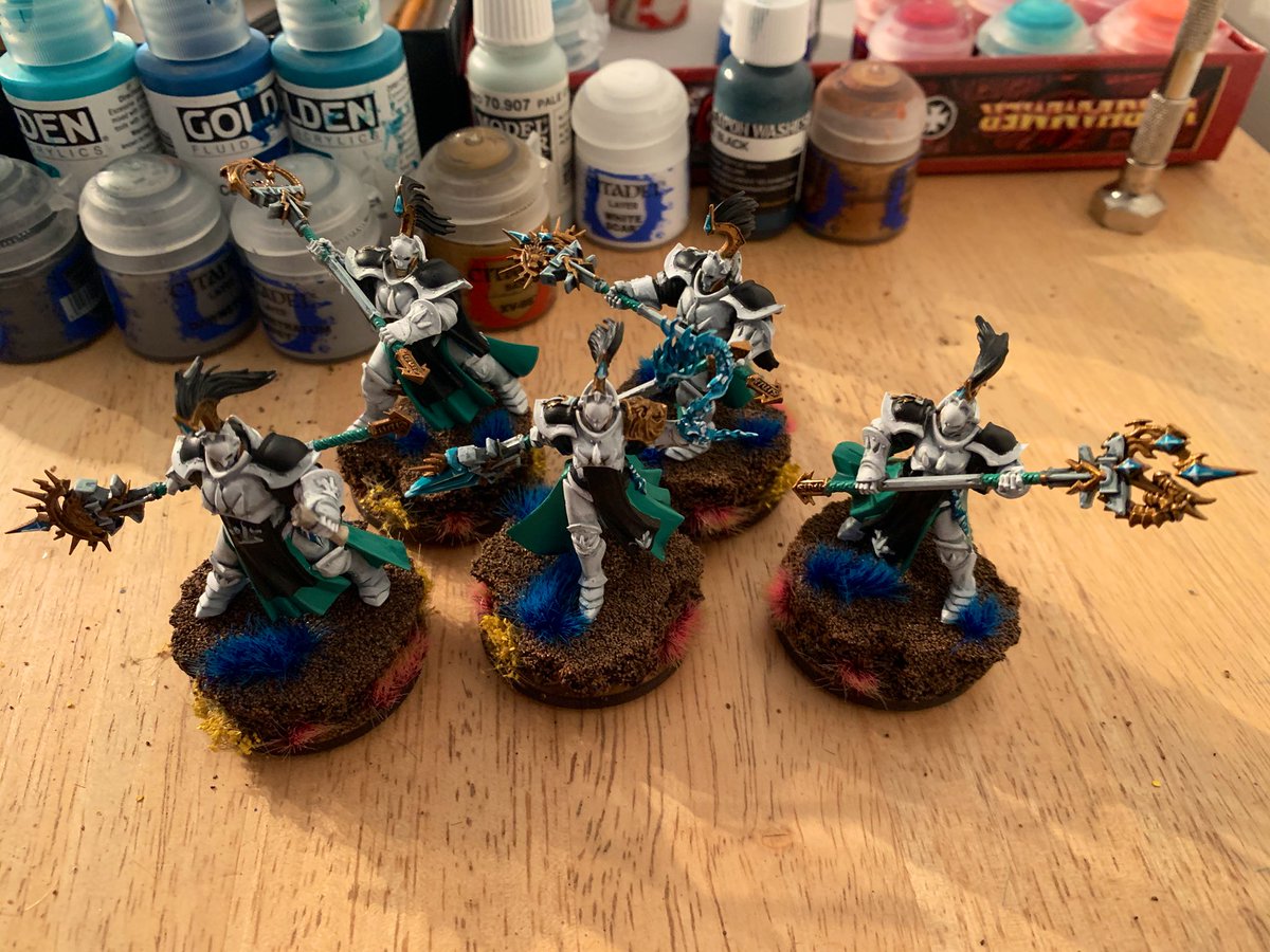 HarsheyT's tweet photo. One more unit finished. This army is almost ready for the table https://t.co/a7DraRtZKx