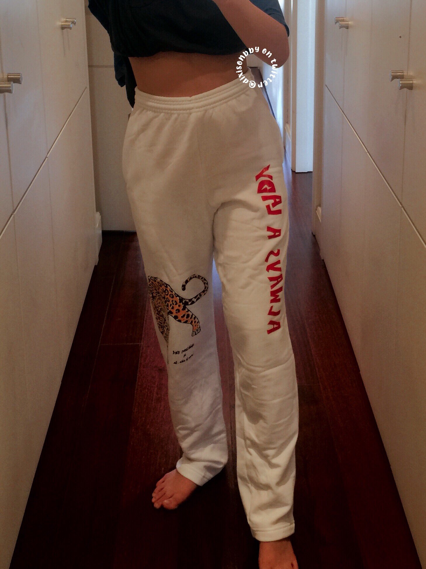 Always a lady sale sweatpants