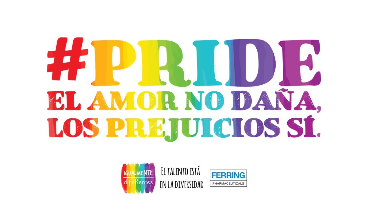 ferringmx's tweet photo. #PrideMonth El Amor no daña, los prejuicios sí. El talento esta en la diversidad #FerringMx
.
#IgualmenteDiferentes #EquallyDifferent #Pride #Inclusión https://t.co/KjLUOURVM6