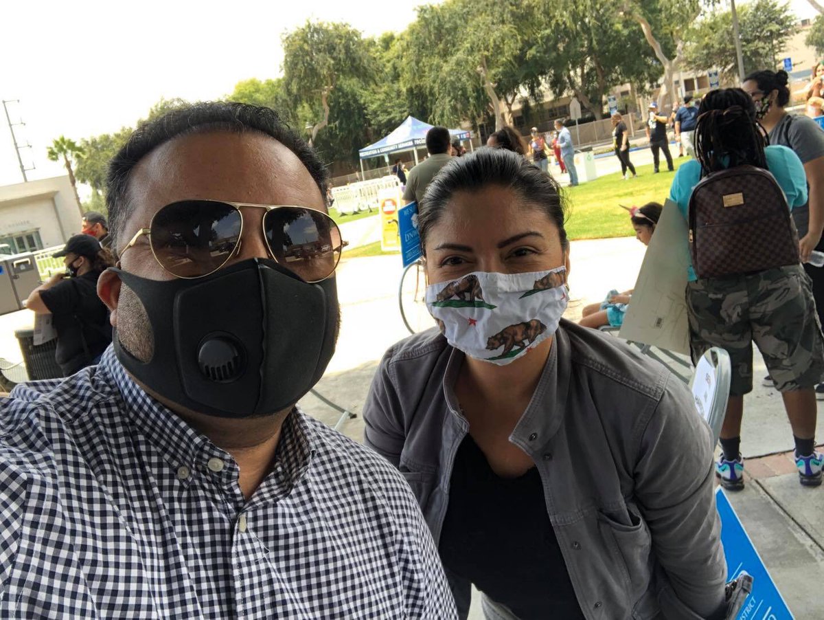 Thank you Senator Gonzalez for joining our community march today. Together, we will continue to work towards a more equitable place for everyone. #LynwoodStrong @SenGonzalez_33