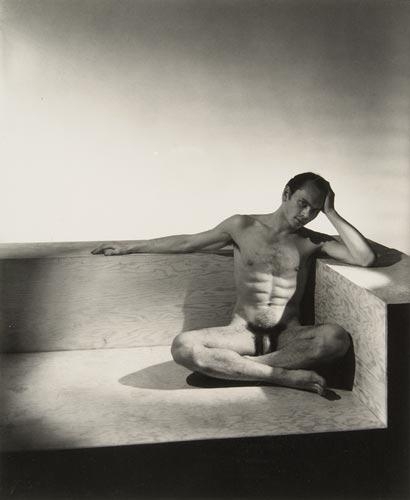 Nude pictures of Yul Brynner taken by American photographer George Platt Ly...