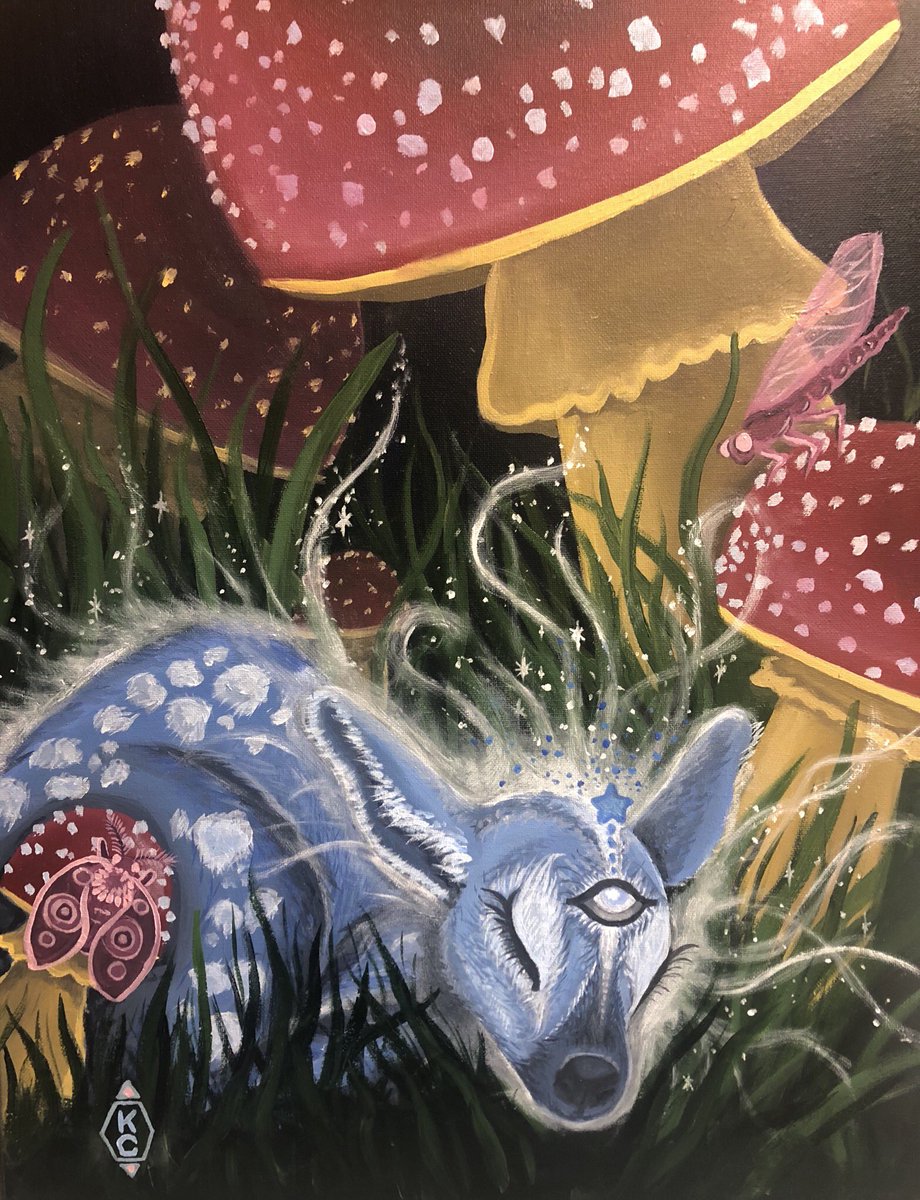 karleeeart's tweet photo. “Pure Innocence”🍄🌿
Oil on canvas
16 x 20
Finally finished up this painting, hope you enjoy it💖🌸 https://t.co/GwkhudGwZp
