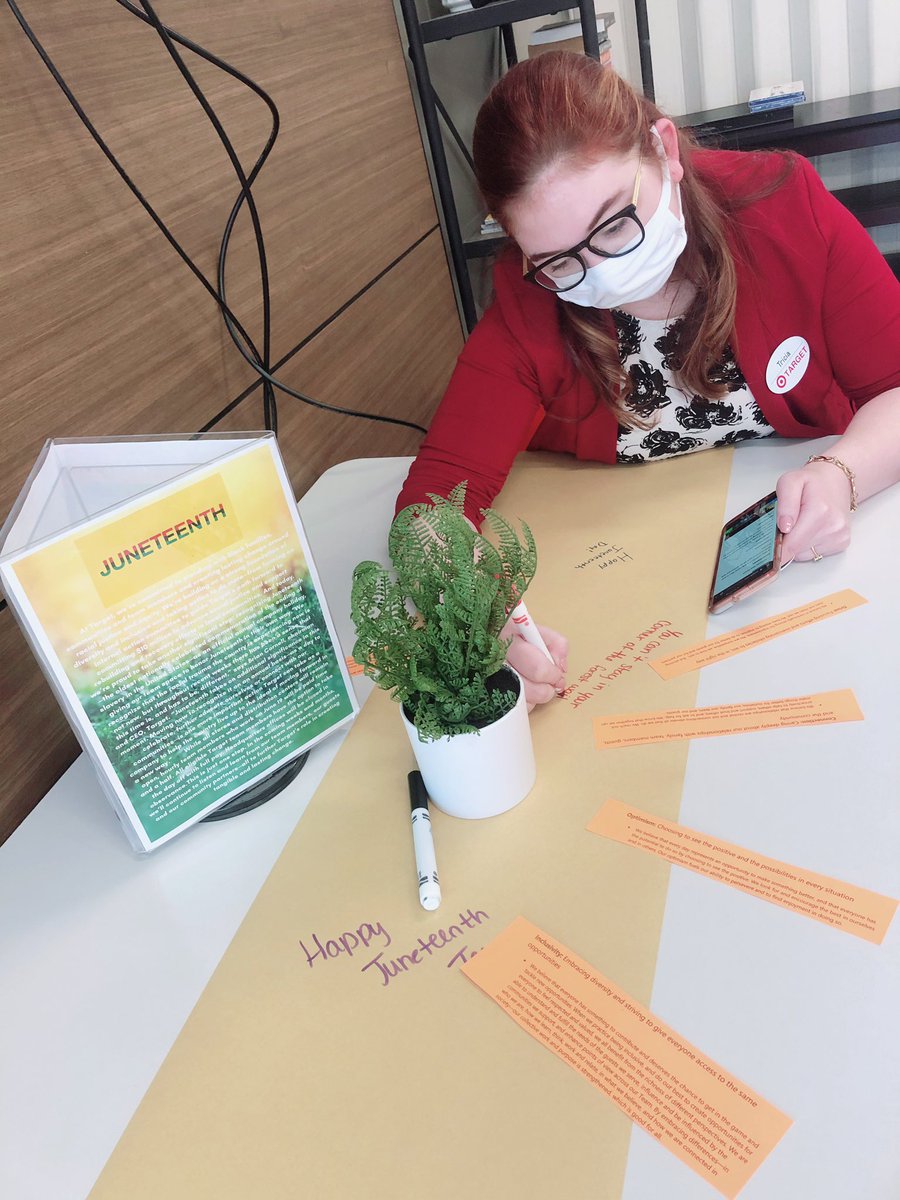 Keeping the Juneteenth celebration going and asking our guests to join in!  <a href="/ddaguanno1/">Dianna D’Aguanno</a> <a href="/DavePFromTarget/">Dave Pacheco</a> <a href="/Puneet_Math/">Puneet Mathur</a>
