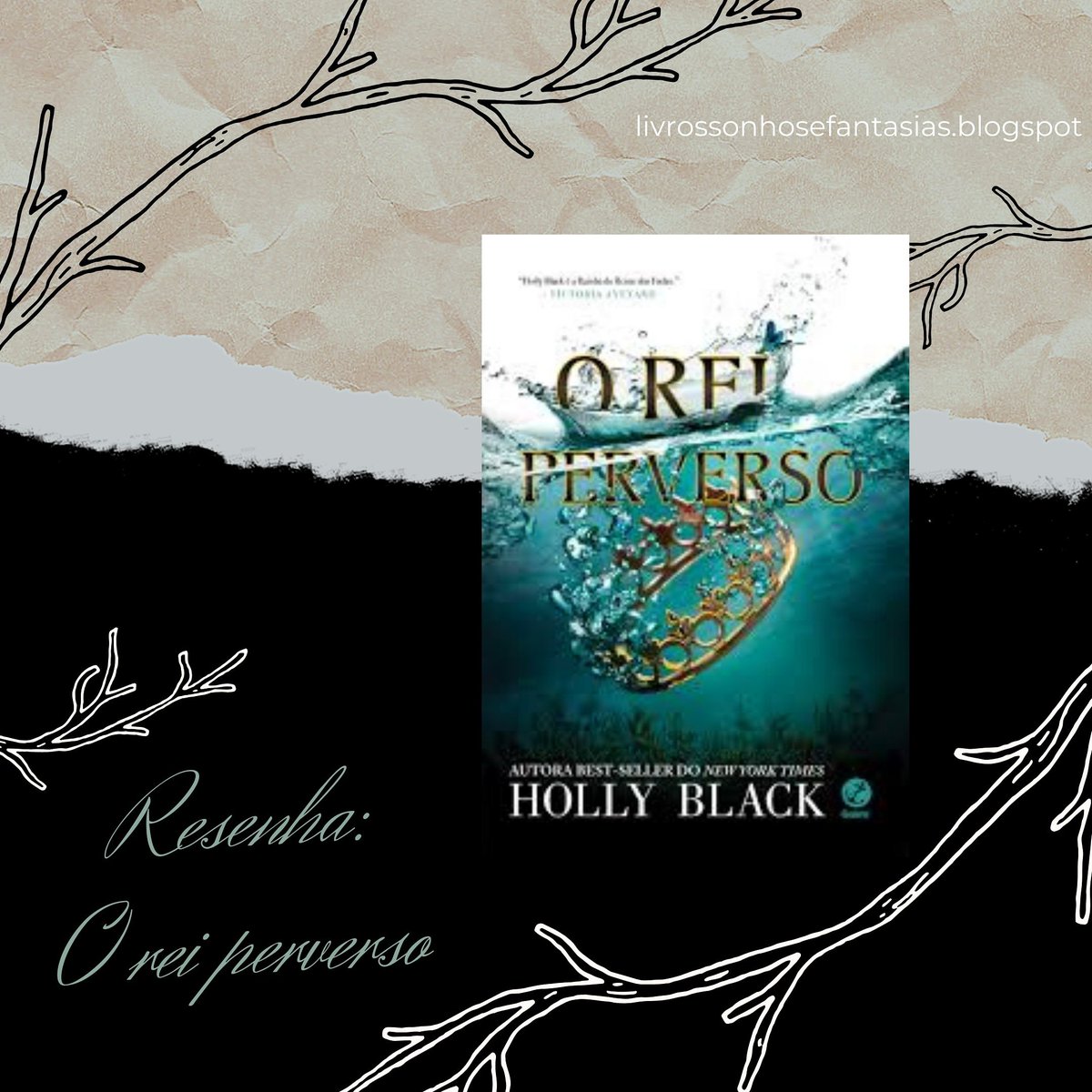 LSeFBlog's tweet image. Nova resenha no blog!
O rei perverso, segundo livro da trilogia O povo do ar, popularmente conhecido como o segundo de The cruel prince.

livrossonhosefantasias.blogspot.com/2020/06/resenh…