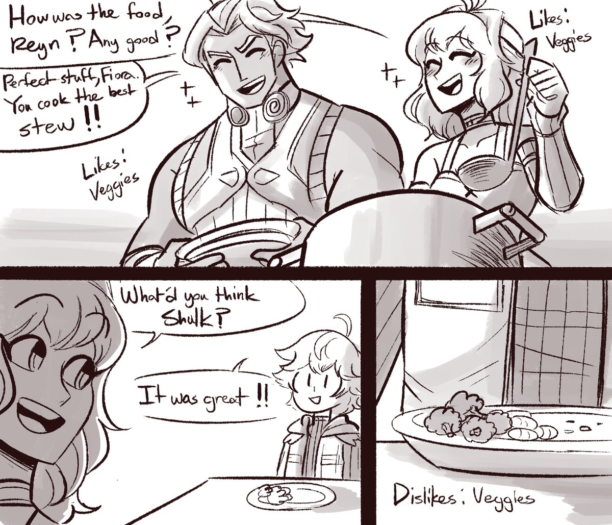 "THEY'RE GOOD FOR YOU SHULK." 